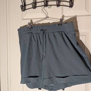 Danskin Women's Athletic Shorts in Slate Gray